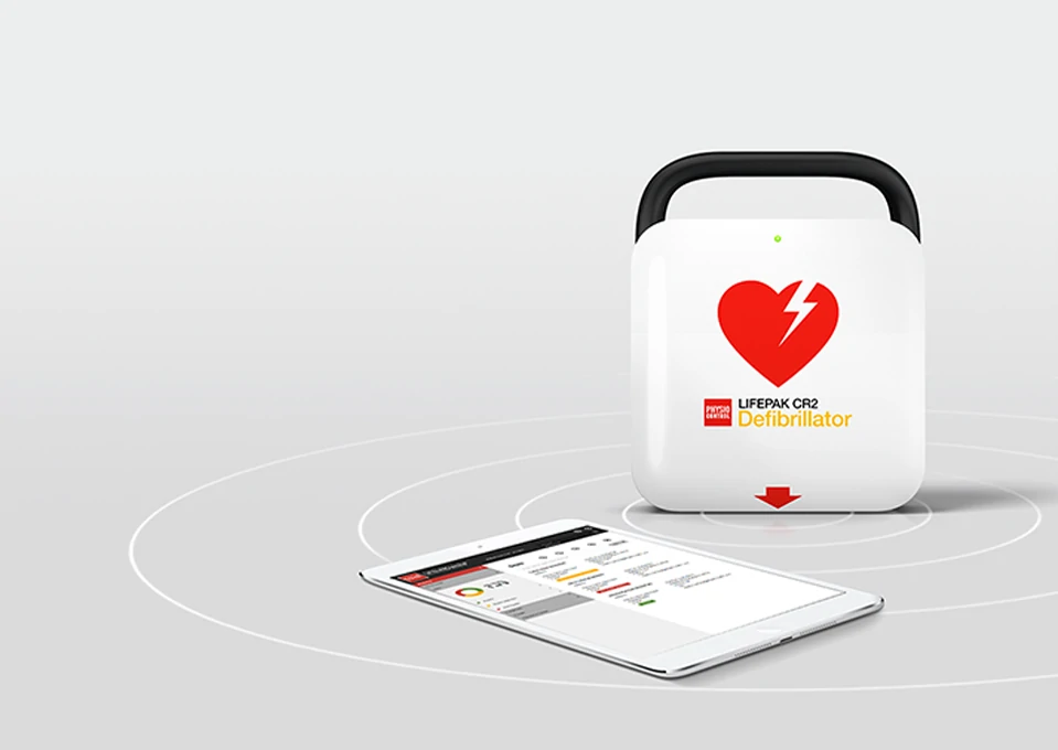 System informacji o defibrylatorach LIFEPAK AED 